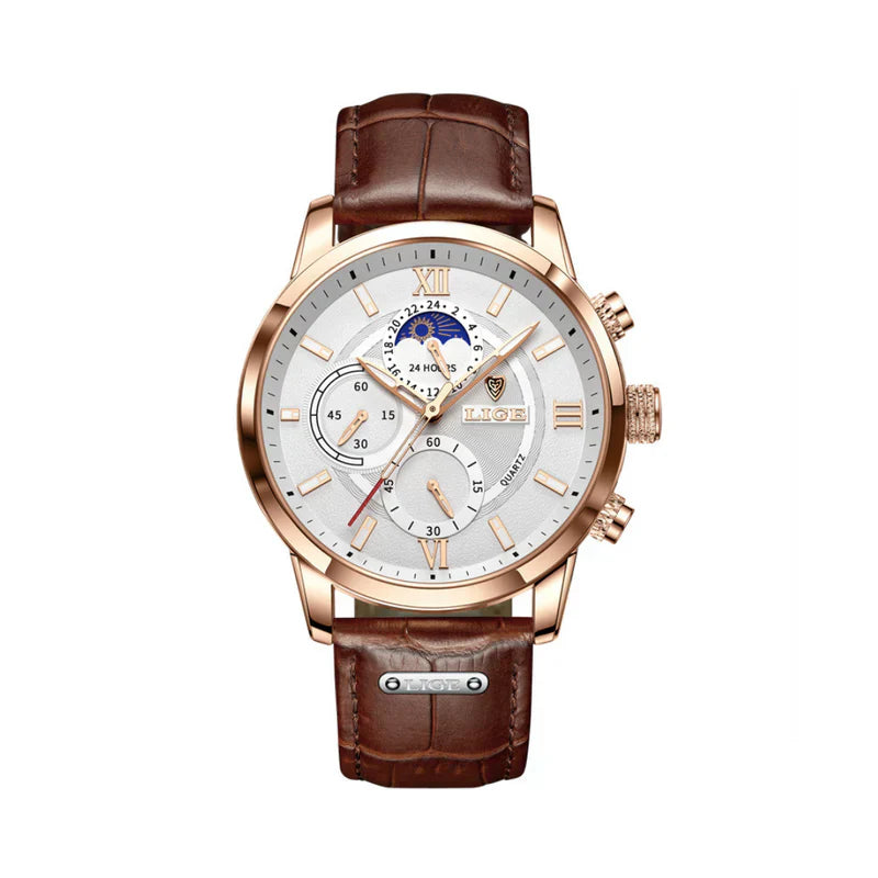 Lige - Luxury Leather Watch