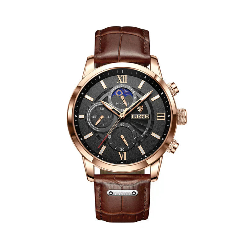 Lige - Luxury Leather Watch