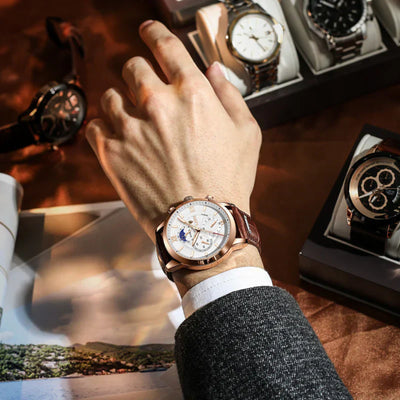 Lige - Luxury Leather Watch