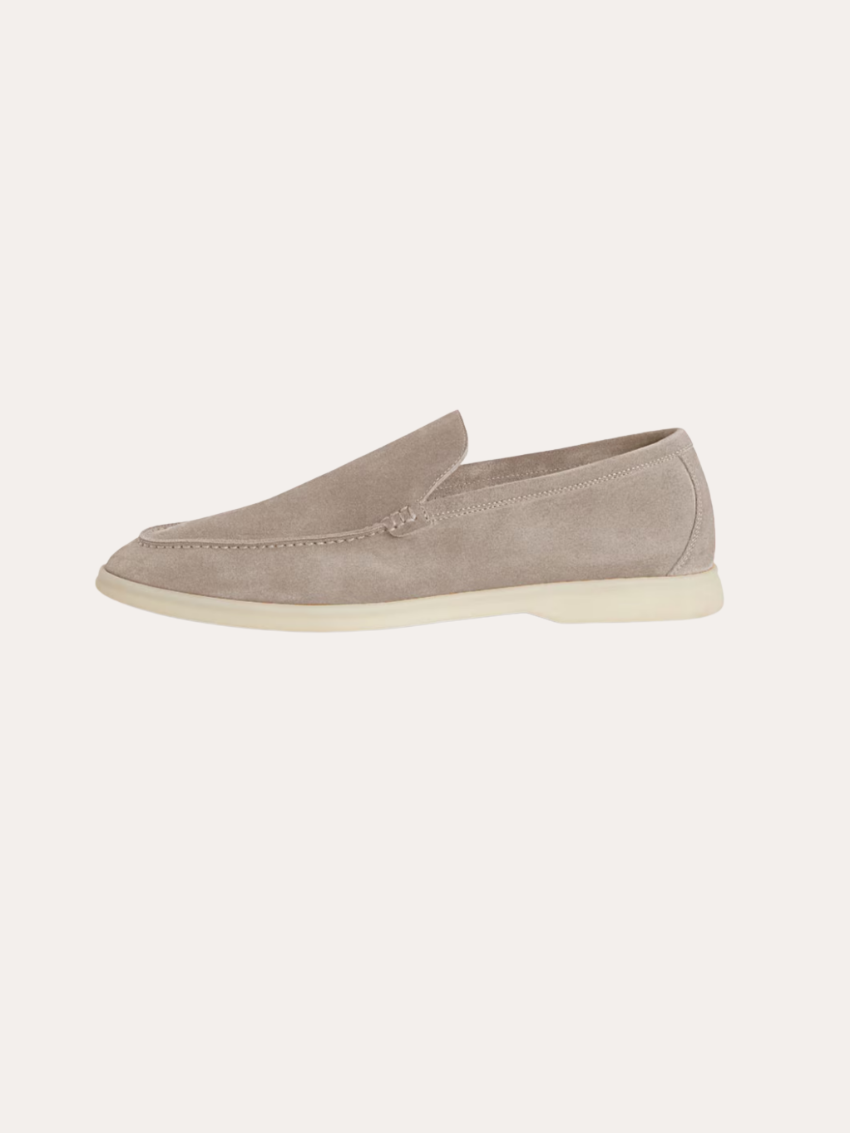 Wesley - Classic Suede Slip Loafers