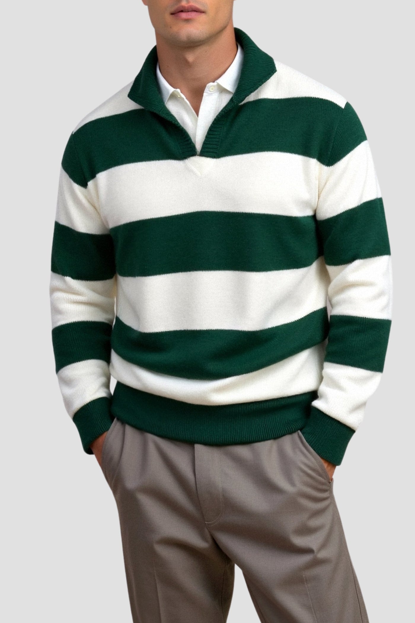 Old Money Long Sleeve Polo