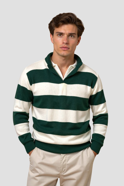 Old Money Long Sleeve Polo