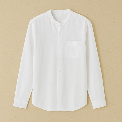 Classic Italian Linen Casual Shirt