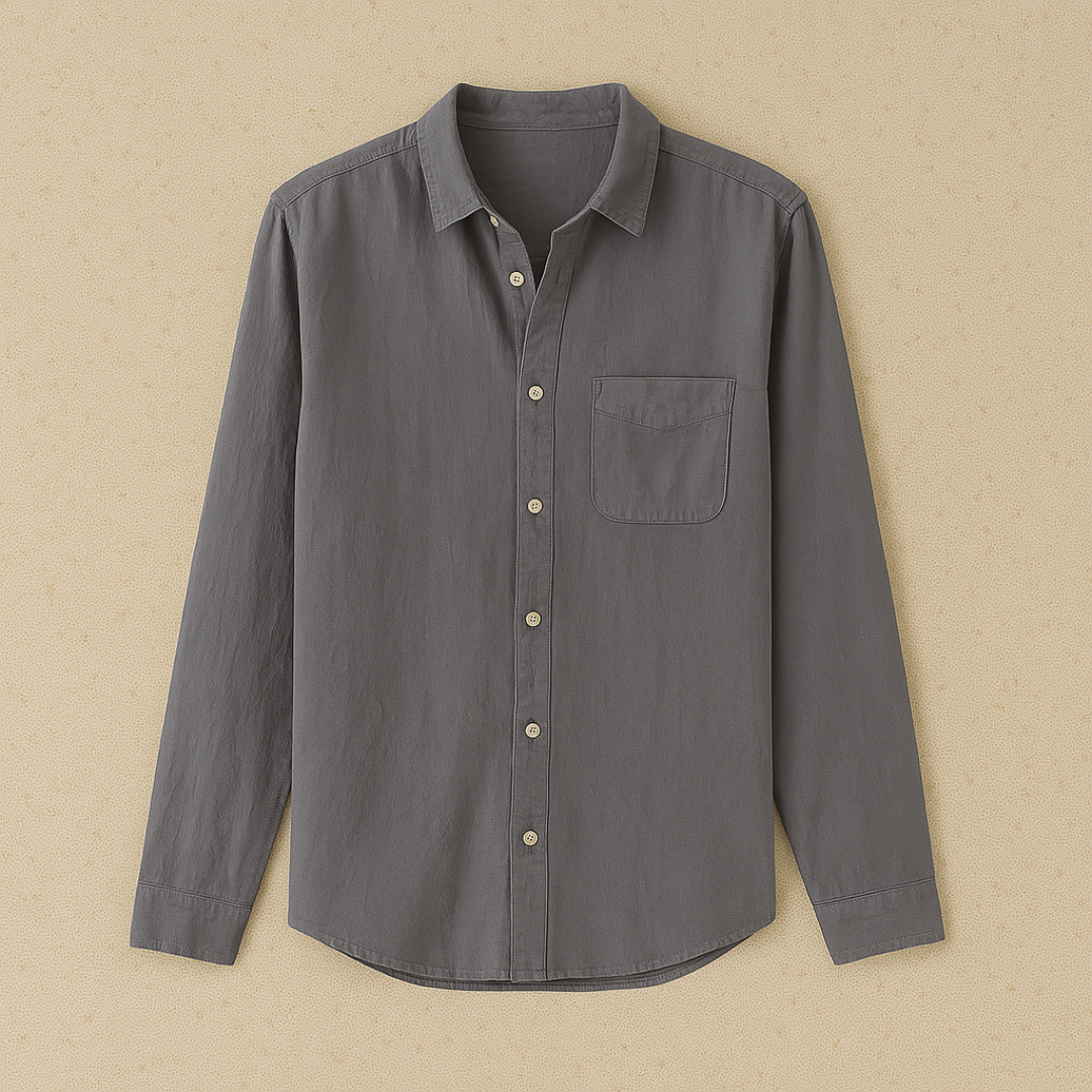 Classic Italian Linen Casual Shirt