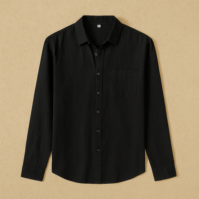 Classic Italian Linen Casual Shirt