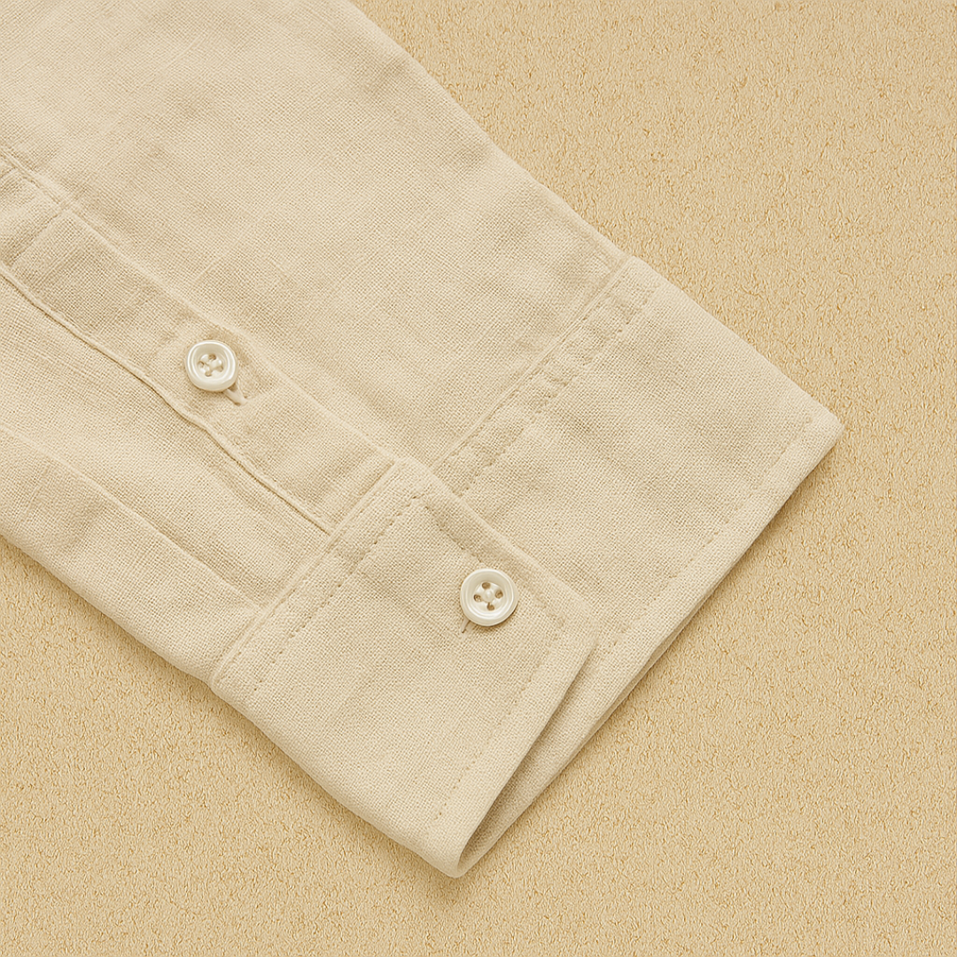 Classic Italian Linen Casual Shirt