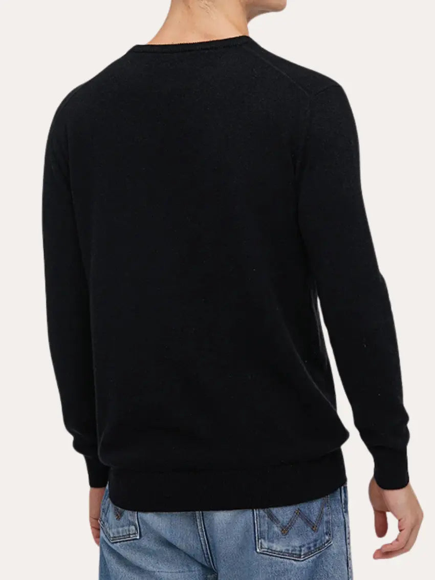 Samuel - Black Cashmere Sweater