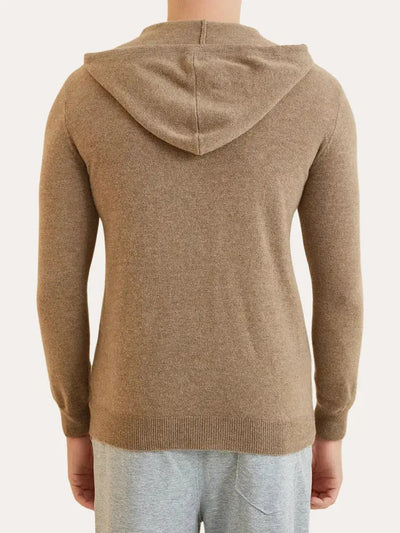 Quentin - Cashmere Hooded Fleece Jacket