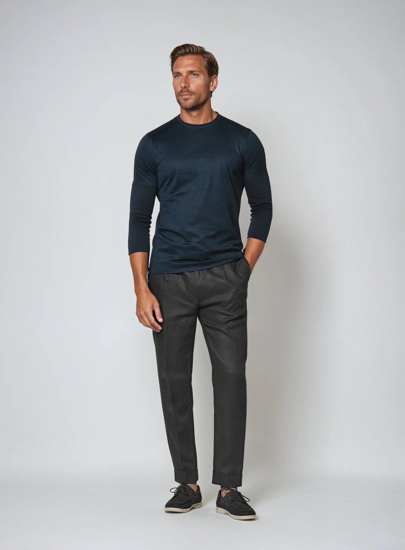 Old Money Linen Drawstring Pants