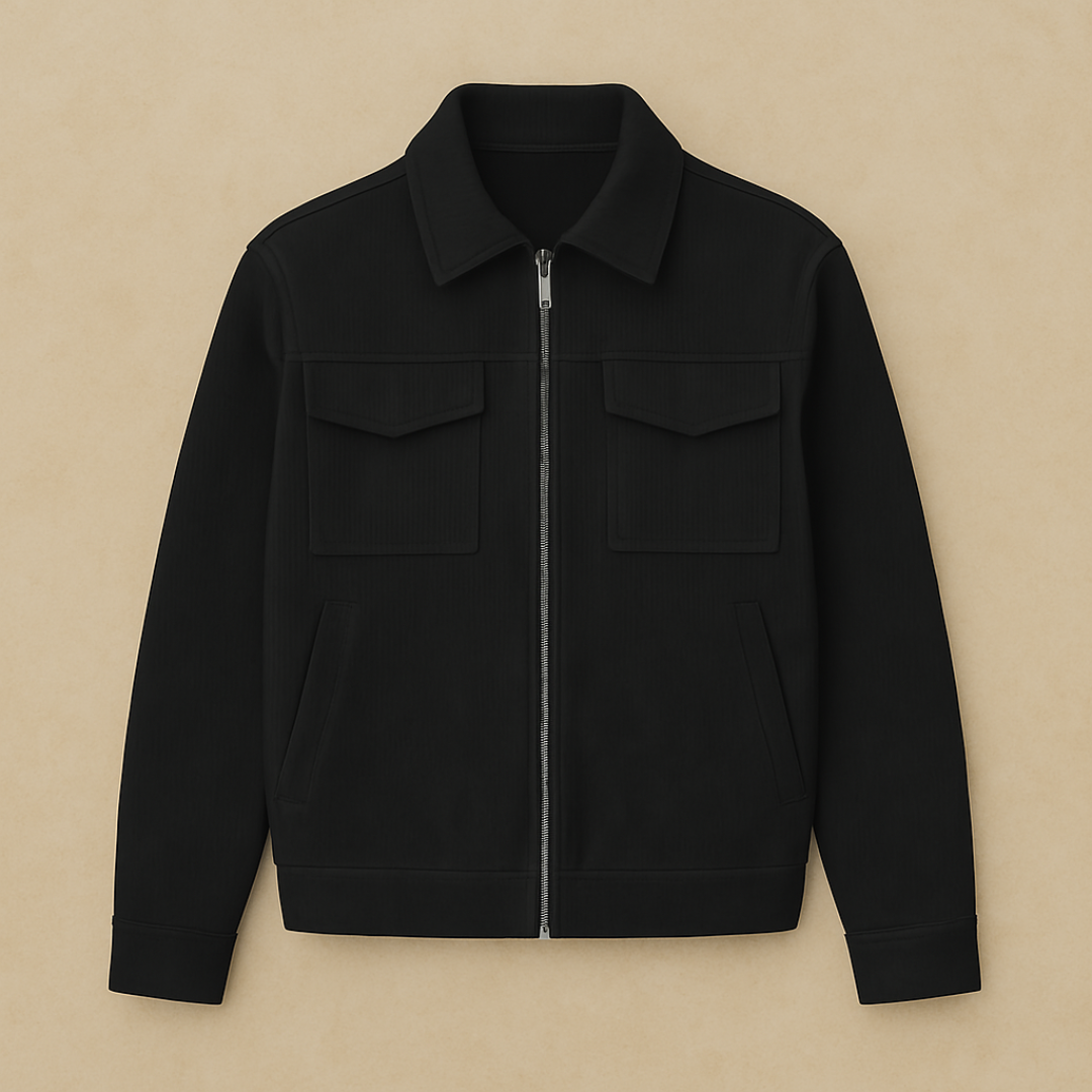 Luxury Suede Zip Jacket