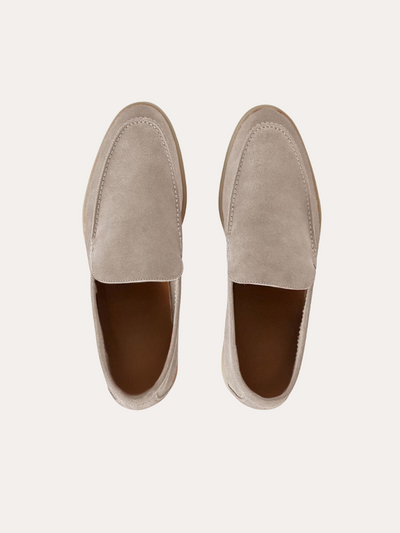Wesley - Classic Suede Slip Loafers