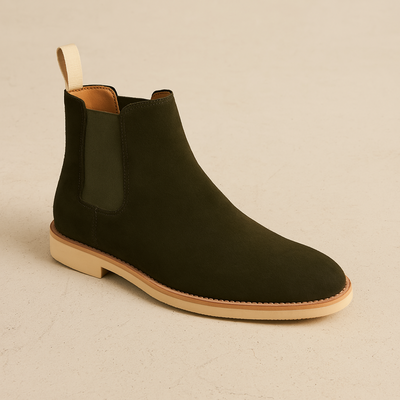 Elegant Suede Chelsea Boots Men