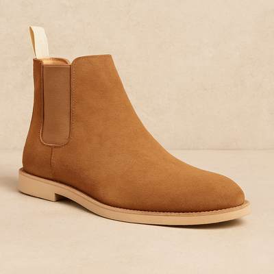 Elegant Suede Chelsea Boots Men