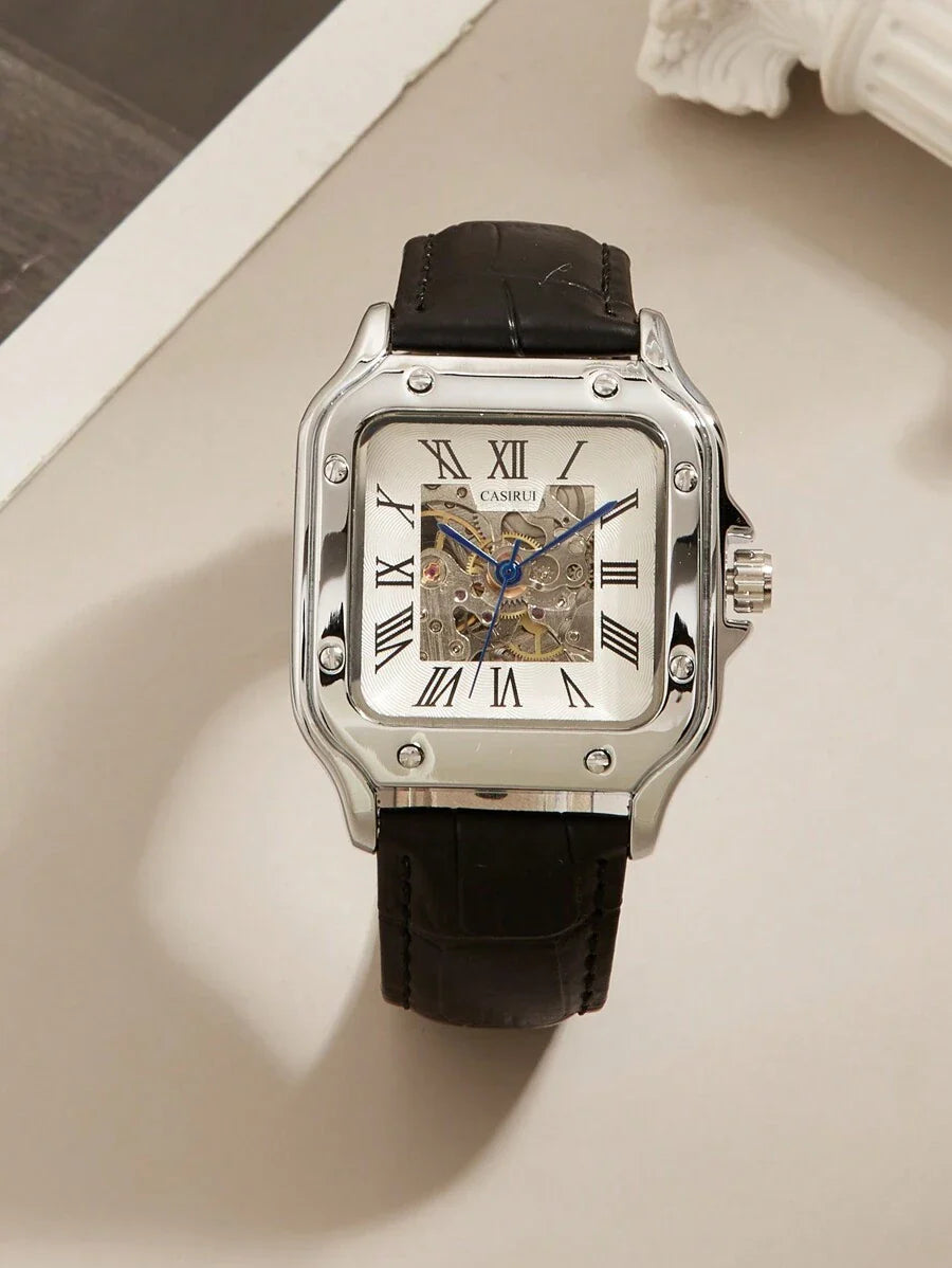 Classic Hollow Out Mechanical Watch