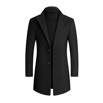 Classic Tailored Overcoat Men