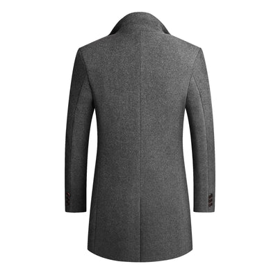 Classic Tailored Overcoat Men