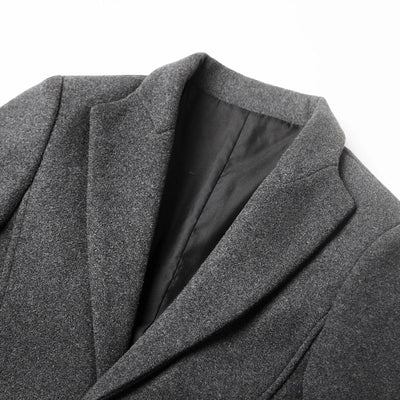 Classic Tailored Overcoat Men