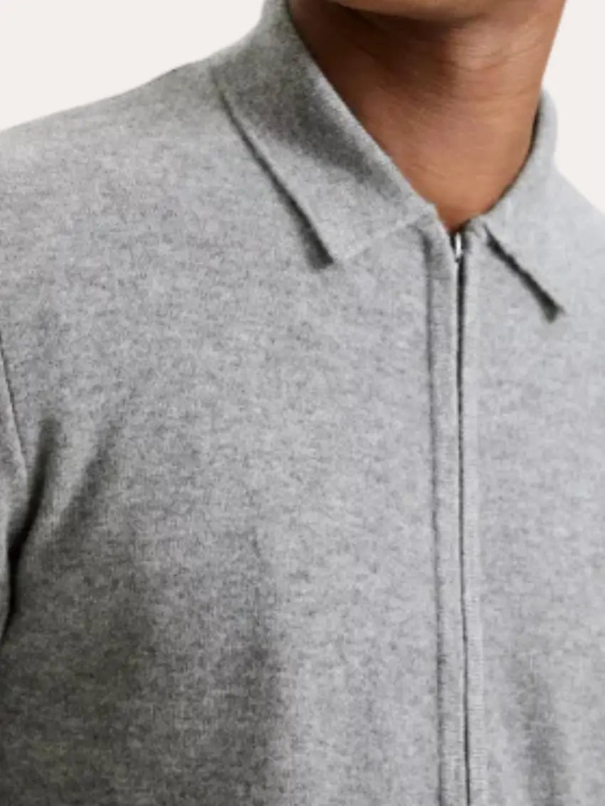 Alfred - Timeless Cashmere Zip Jacket
