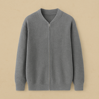 Casual Knitted Cotton Cardigan