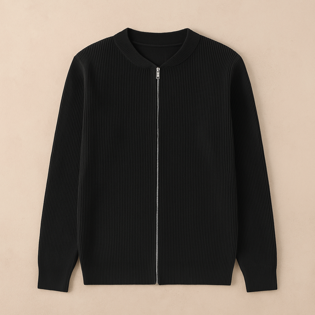 Casual Knitted Cotton Cardigan