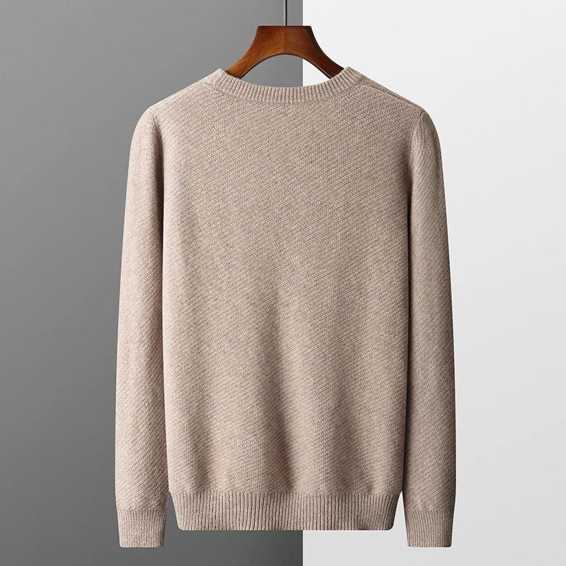 Ribbled Turtleneck Jumper Men