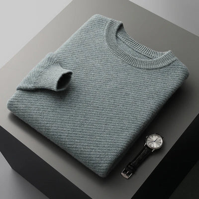 Ribbled Turtleneck Jumper Men