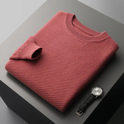 Ribbled Turtleneck Jumper Men