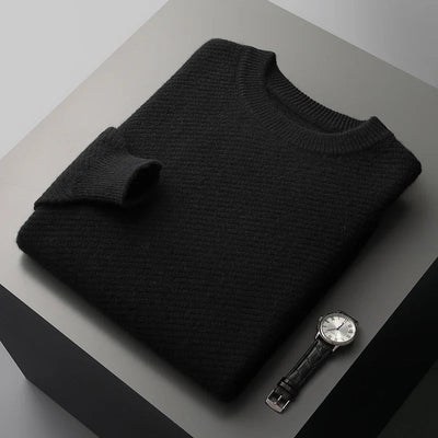 Ribbled Turtleneck Jumper Men