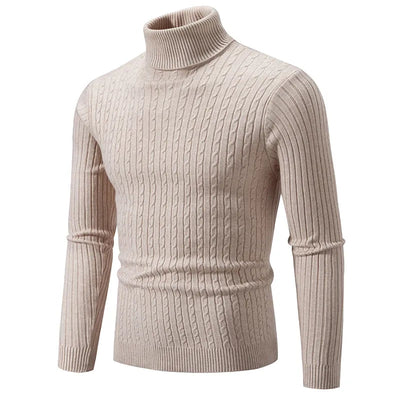Men's Elegant roll neck jumper