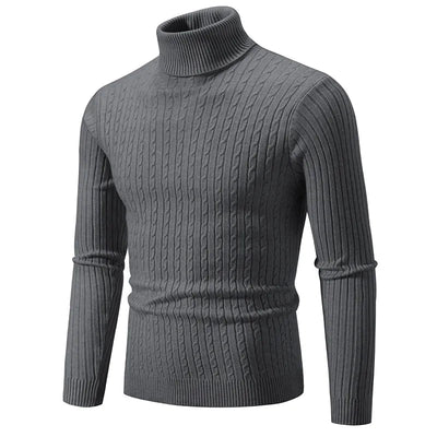Men's Elegant roll neck jumper