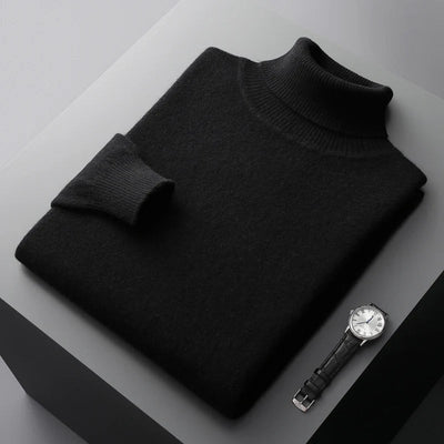 Elegant Turtleneck Jumper Men