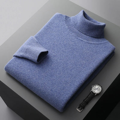 Elegant Turtleneck Jumper Men