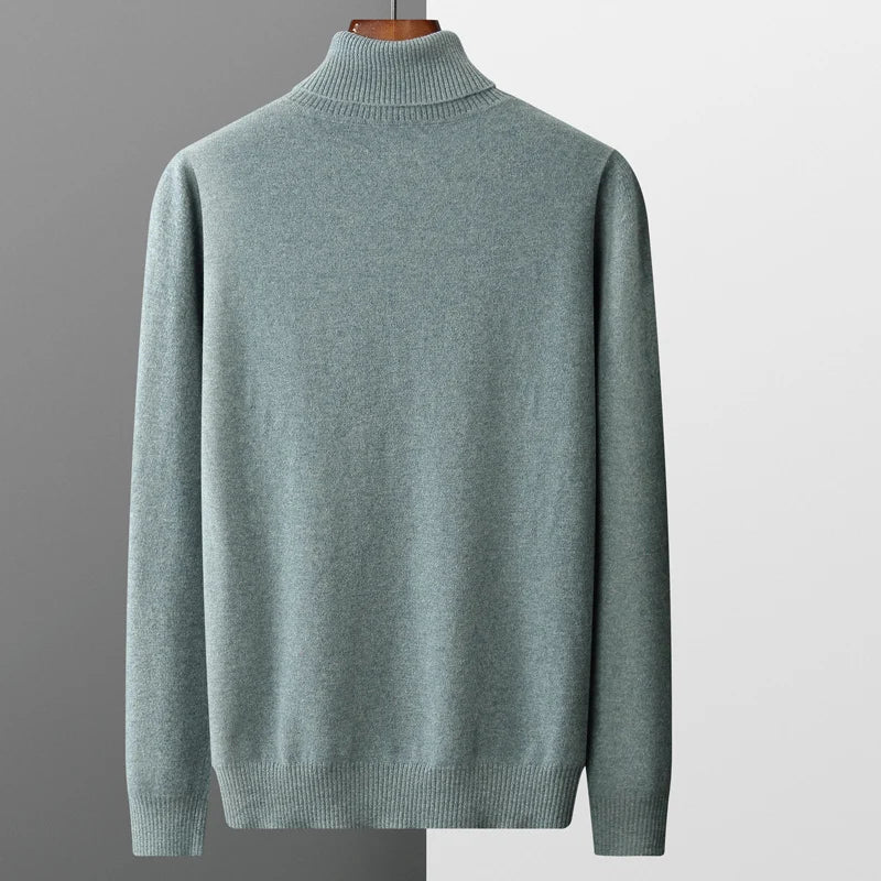 Elegant Turtleneck Jumper Men