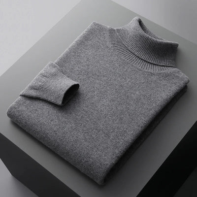 Elegant Turtleneck Jumper Men