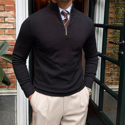 Old Money Half-Zip Jumper Men