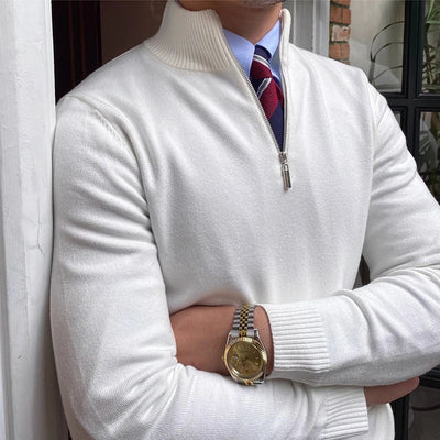 Old Money Half-Zip Jumper Men