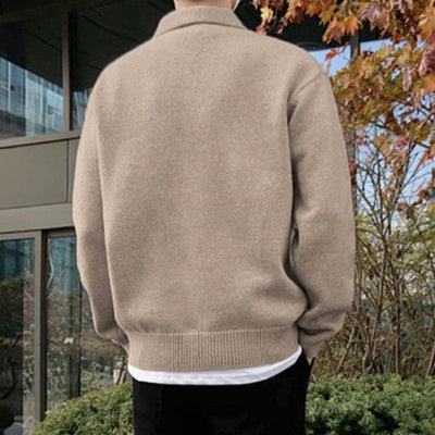 Elegant Buttoned Polo Shirt Men