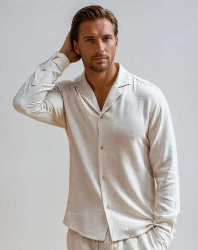Old Money Summer Linen Shirt
