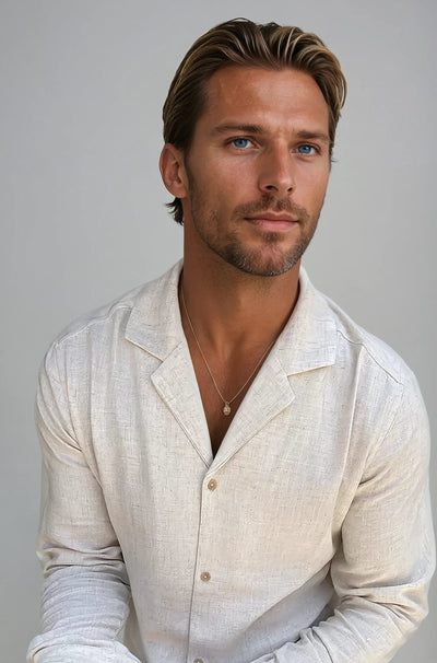 Old Money Summer Linen Shirt