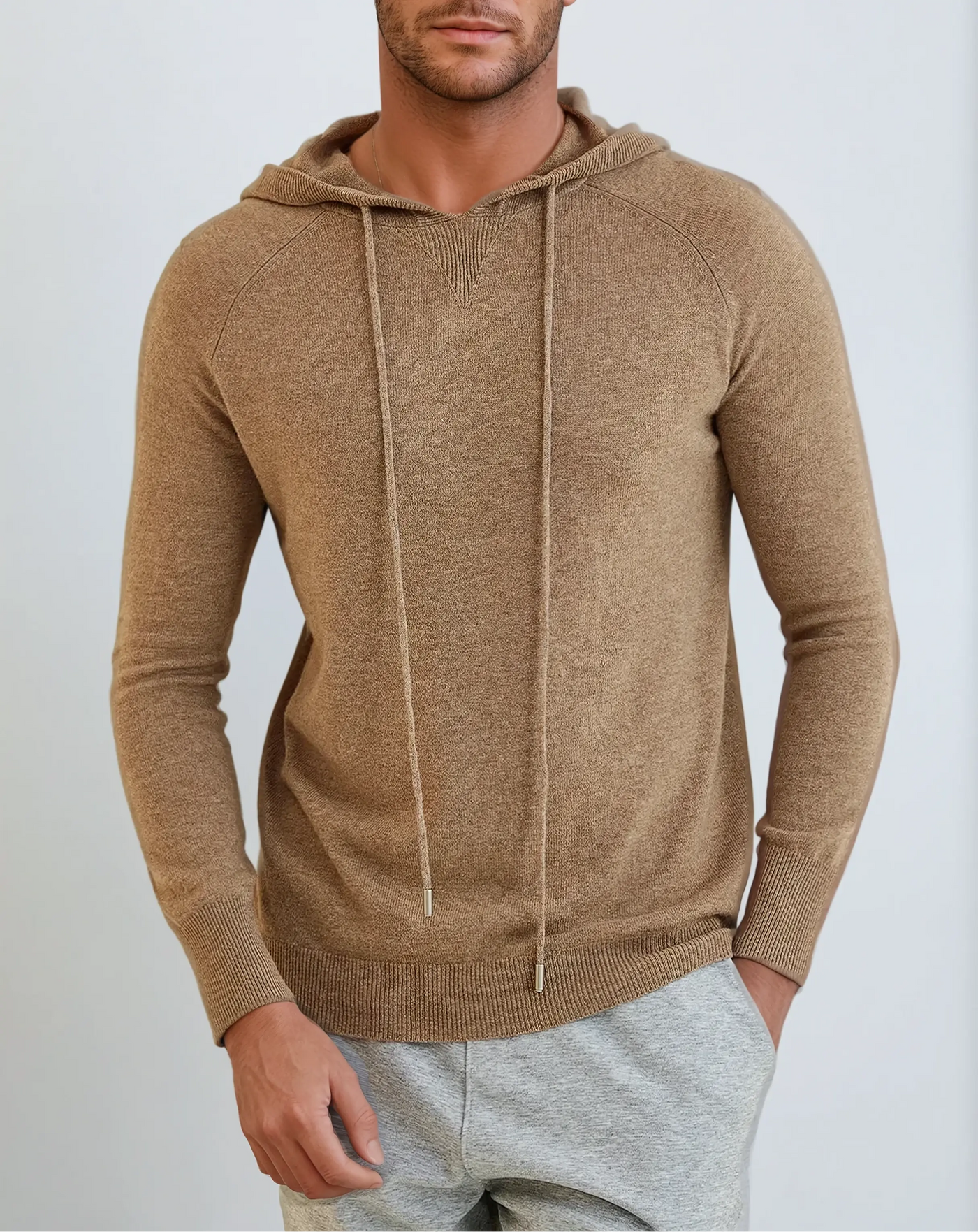 Quentin - Cashmere Hooded Fleece Jacket