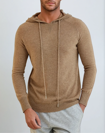 Quentin - Cashmere Hooded Fleece Jacket