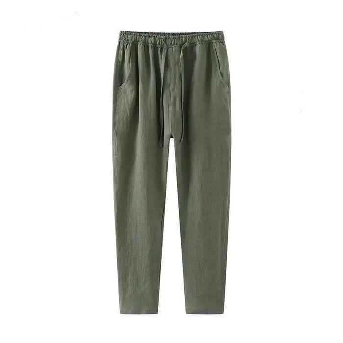 Muhammad - Linen Ankle Pants