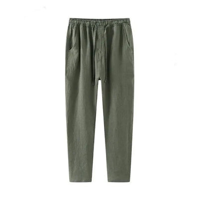 Muhammad - Linen Ankle Pants