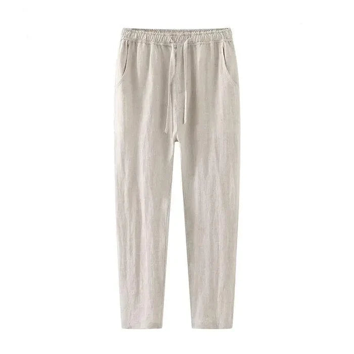 Muhammad - Linen Ankle Pants