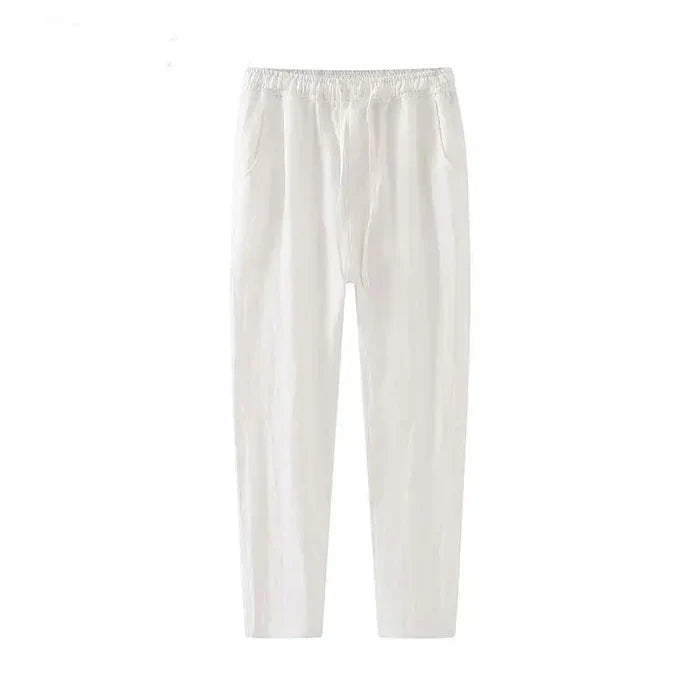 Muhammad - Linen Ankle Pants