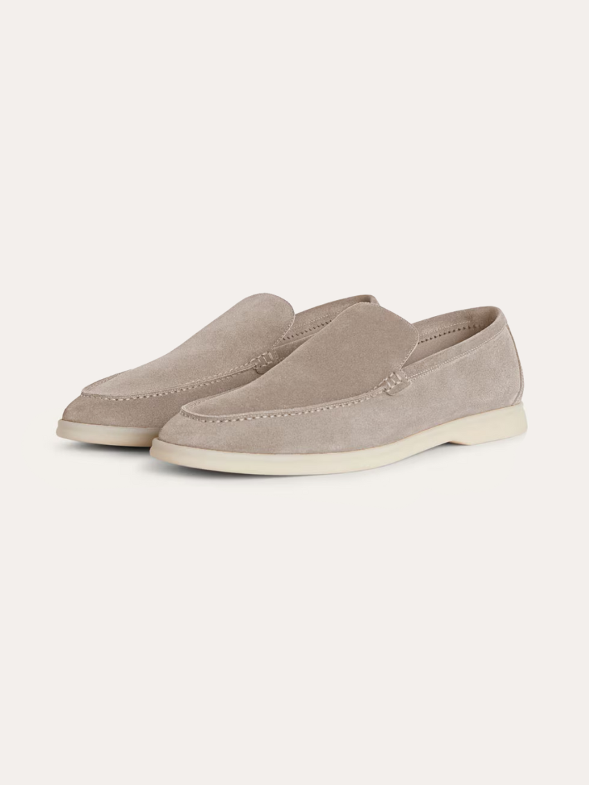 Wesley - Classic Suede Slip Loafers