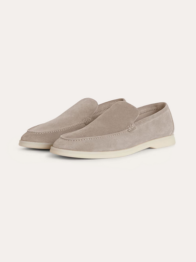 Wesley - Classic Suede Slip Loafers
