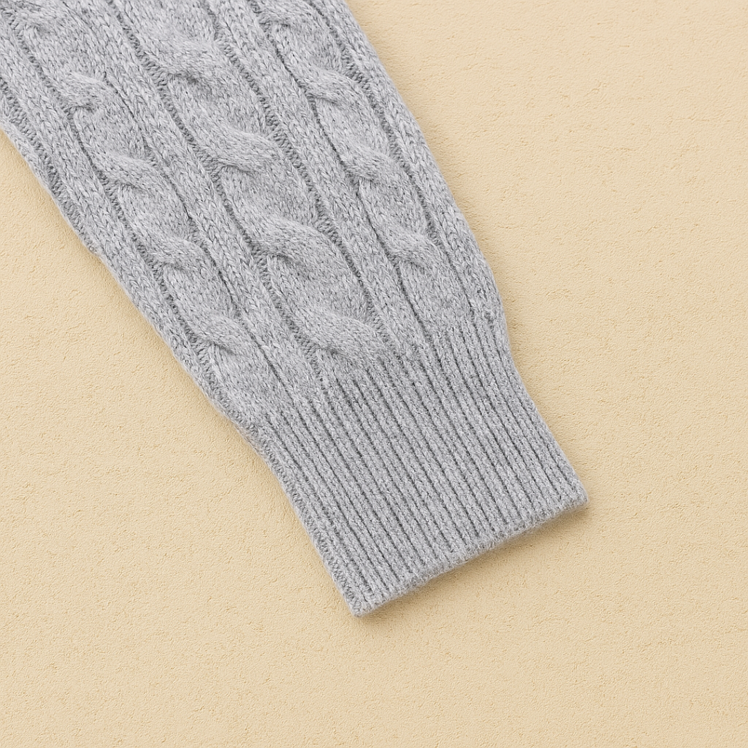 Classic Cashmere Half-Zip Sweater