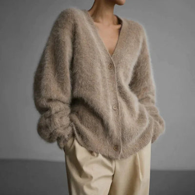 Winter Knit Cardigan Woman