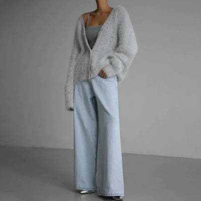 Winter Knit Cardigan Woman